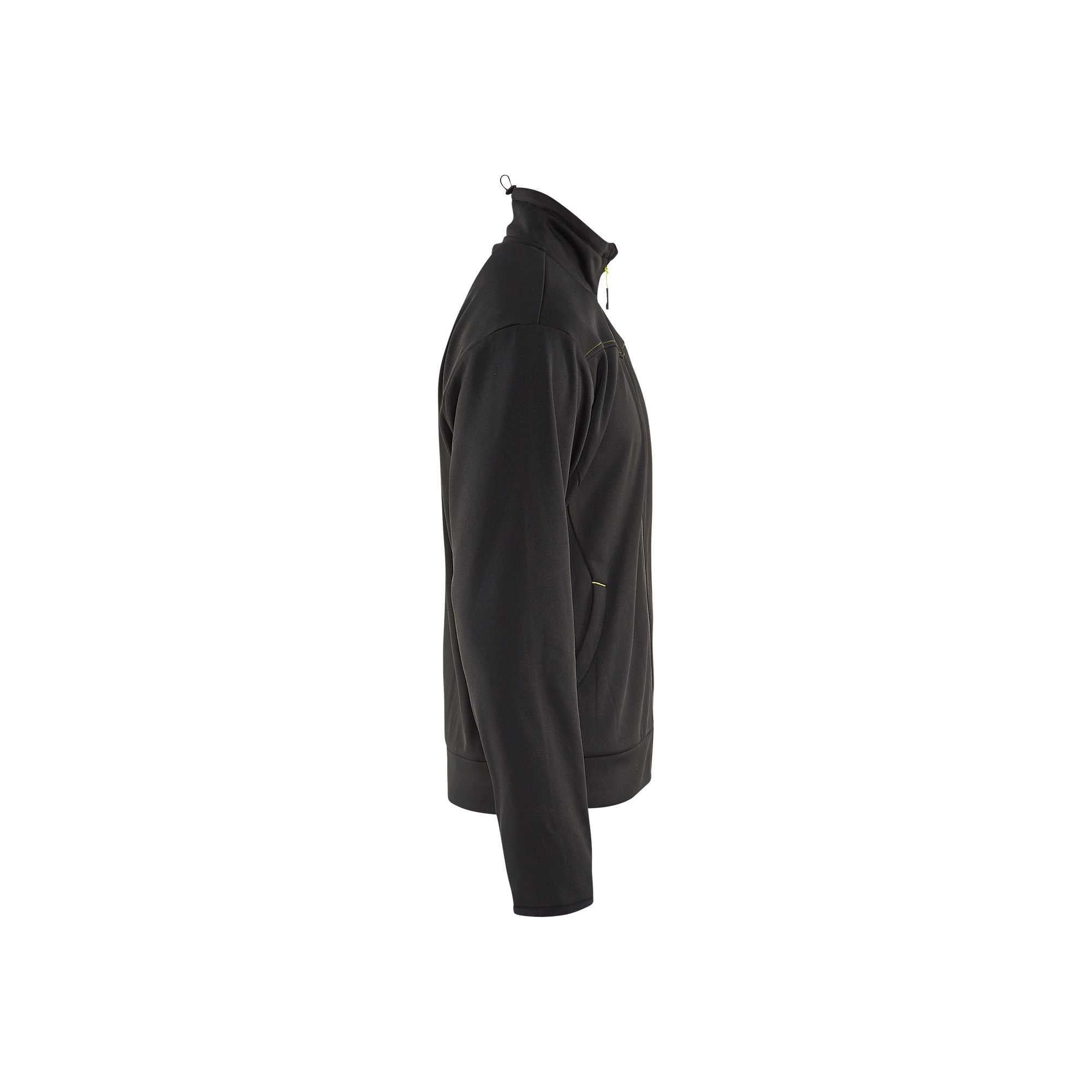 BLAKLADER 33622526 Sweatshirt With Full Zip Work Sweatshirt MEN - Pique Fleece